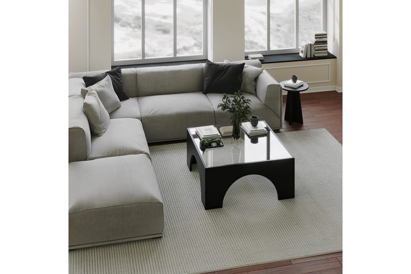 Lowan Sohvapöytä 80 cm - Musta - Huonekalut - Pöytä & ruokailuryhmä - Sohvapöytä