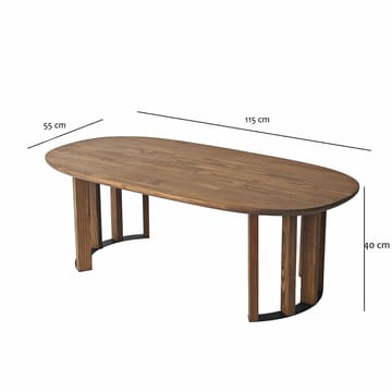 Lumor sohvapöytä 120x40x60 cm - Antrasiitti - Huonekalut - Pöytä & ruokailuryhmä - Sohvapöytä
