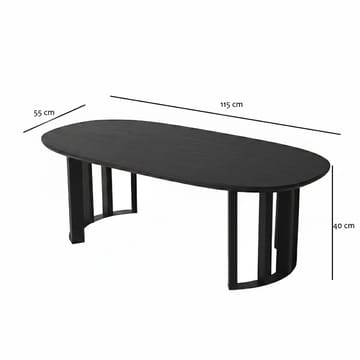 Lumor sohvapöytä 120x40x60 cm - Walnut - Huonekalut - Pöytä & ruokailuryhmä - Sohvapöytä