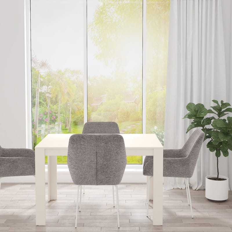 Lynn suorakaiteen muotoinen ruokapöytä 120 cm puuta - Beige - Huonekalut - Pöytä & ruokailuryhmä - Ruokapöydät & keittiön pöydät