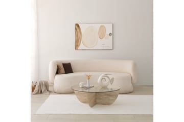Makhan Sohvapöytä 90 cm - Beige - Huonekalut - Pöytä & ruokailuryhmä - Sohvapöytä
