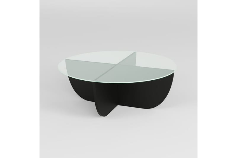 Makhan Sohvapöytä 90 cm, Musta