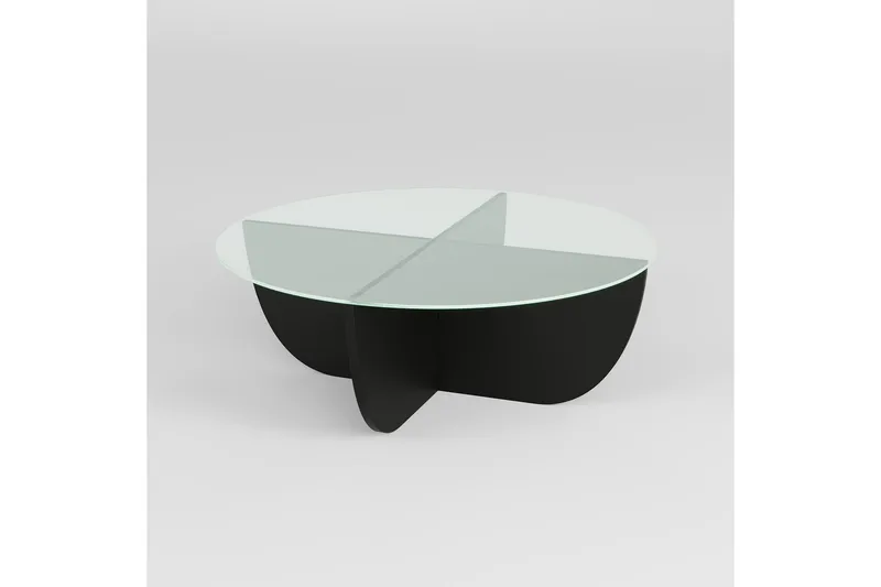 Makhan Sohvapöytä 90 cm, Musta