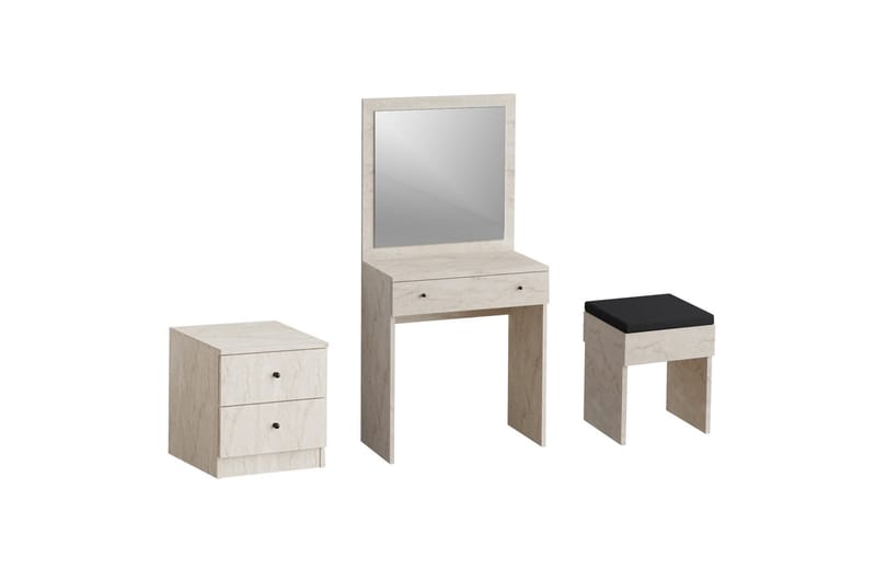 Mami Kampauspöytä 65 cm - Beige - Huonekalut - Pöytä & ruokailuryhmä - Meikki- & kampauspöydät