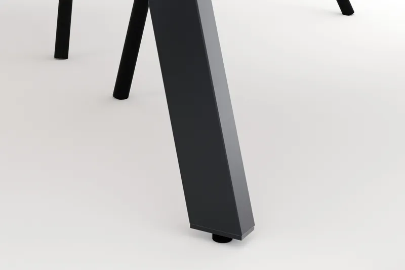 Marcelen Jatkettava Ruokapöytä ja 4 Berit Tuolia - Ruskea - Huonekalut - Pöytä & ruokailuryhmä - Ruokailuryhmä