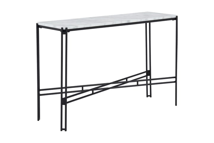 Apupöytä Sisko 100 cm Marmori - Musta/Valkoinen - Marmoripöydät - Eteispöytä - Konsolipöytä