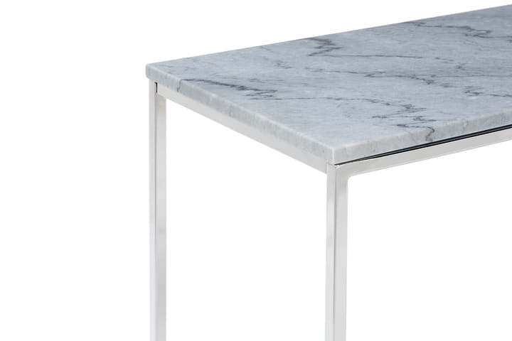 Apupöytä Titania 120 cm - Harmaa/Kromi - Marmoripöydät - Konsolipöytä - Eteispöytä