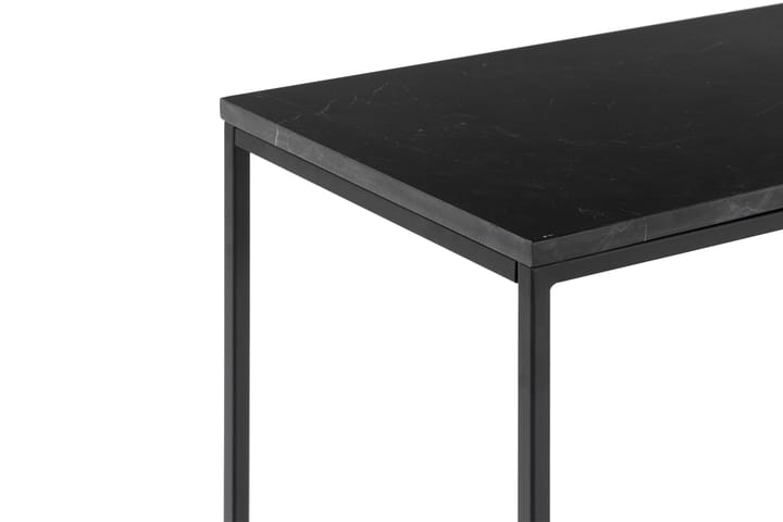 Apupöytä Titania 120 cm Marmori - Musta - Konsolipöytä - Marmoripöydät - Eteispöytä
