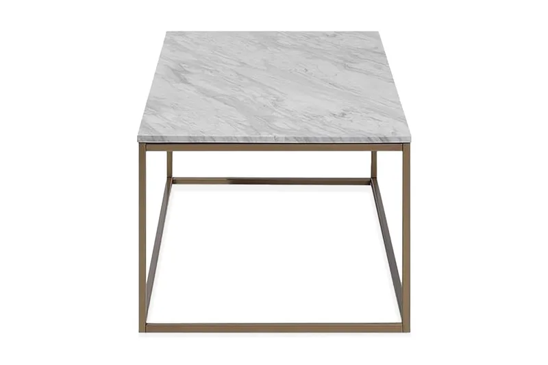 Sohvapöytä Delano 100 cm, Valkoinen