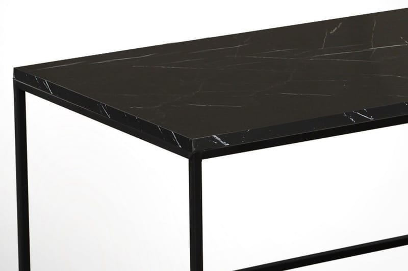 Sohvapöytä Ubbeboda 95 cm - Musta Marmorikuvio - Huonekalut - Pöytä & ruokailuryhmä - Marmoripöydät