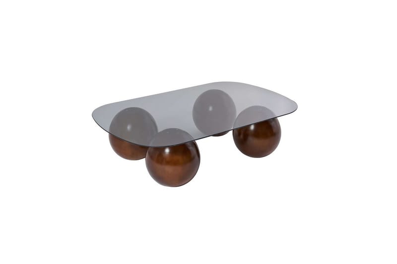 Maroulburg Sohvapöytä 118 cm - Harmaa/Ruskea - Huonekalut - Pöytä & ruokailuryhmä - Sohvapöytä