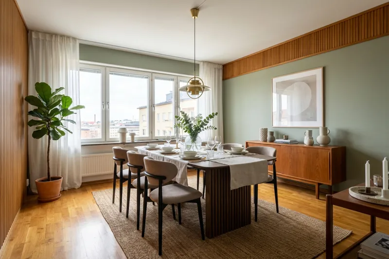 Matgrupp Bark Richeto med Molly stolar Svart - Huonekalut - Pöytä & ruokailuryhmä - Ruokailuryhmä