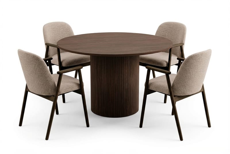 Matgrupp Bark Valnöt|Greige, undefined