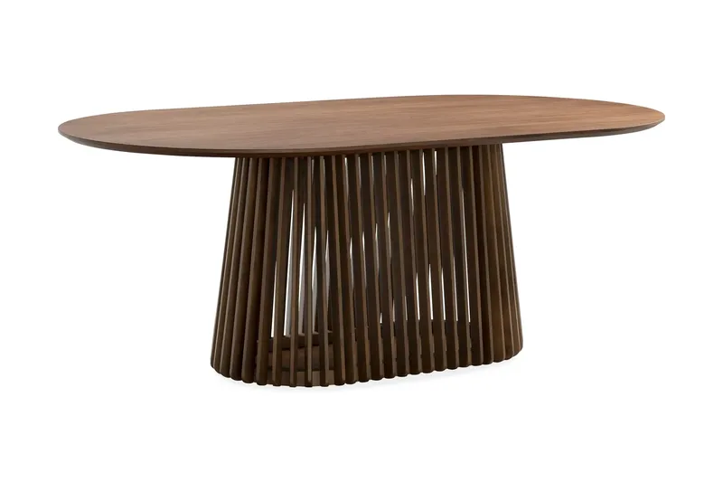 Matgrupp Bark Valnöt|Greige - Huonekalut - Pöytä & ruokailuryhmä - Ruokailuryhmä