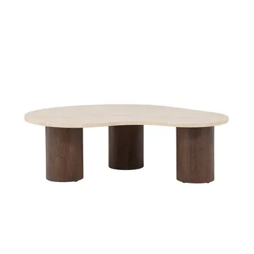 Megg Sohvapöytä 130 cm - Beige - Huonekalut - Pöytä & ruokailuryhmä - Sohvapöytä