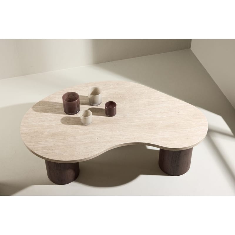 Megg Sohvapöytä 130 cm - Beige - Huonekalut - Pöytä & ruokailuryhmä - Sohvapöytä