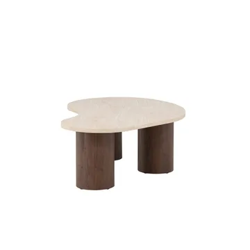 Megg Sohvapöytä 130 cm - Beige - Huonekalut - Pöytä & ruokailuryhmä - Sohvapöytä