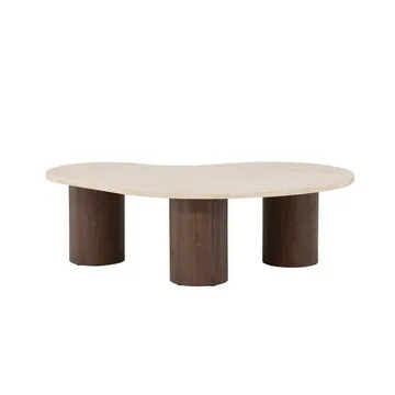 Megg Sohvapöytä 130 cm - Beige - Huonekalut - Pöytä & ruokailuryhmä - Sohvapöytä