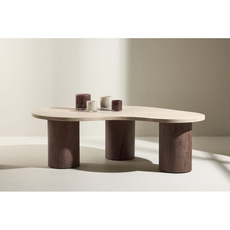 Megg Sohvapöytä 130 cm - Beige - Huonekalut - Pöytä & ruokailuryhmä - Sohvapöytä