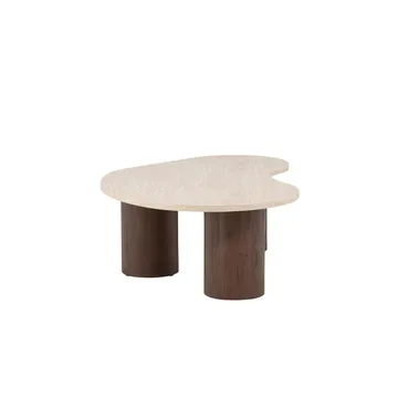 Megg Sohvapöytä 130 cm - Beige - Huonekalut - Pöytä & ruokailuryhmä - Sohvapöytä