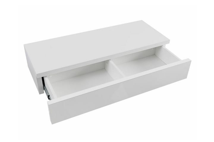 Meikkauspöytä Staffin 100x38 cm - Valkoinen - Meikki- & kampauspöydät