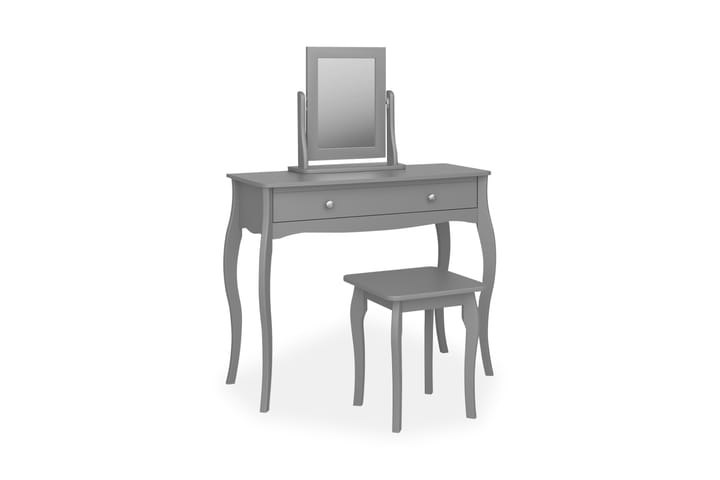 Kampauspöytä Sereno 100 cm - Harmaa - Meikki- & kampauspöydät - Meikkipöytä peilillä