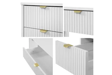 Meikkauspöytä Novaj 120x55 cm - Musta - Huonekalut - Pöytä & ruokailuryhmä - Meikki- & kampauspöydät
