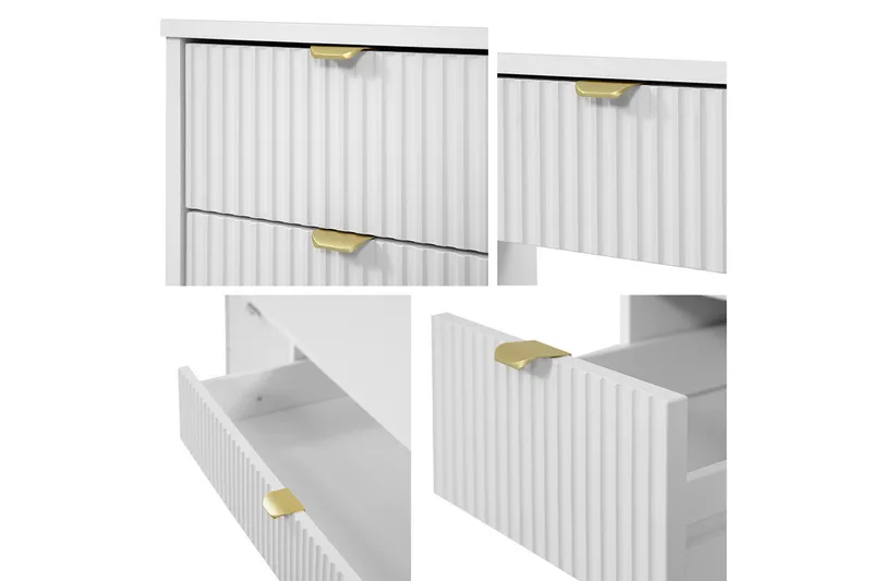 Meikkauspöytä Novaj 120x55 cm - Musta - Huonekalut - Pöytä & ruokailuryhmä - Meikki- & kampauspöydät