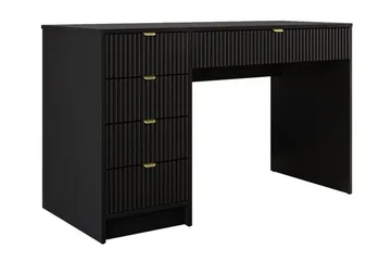Meikkauspöytä Novaj 120x55 cm - Musta - Huonekalut - Pöytä & ruokailuryhmä - Meikki- & kampauspöydät