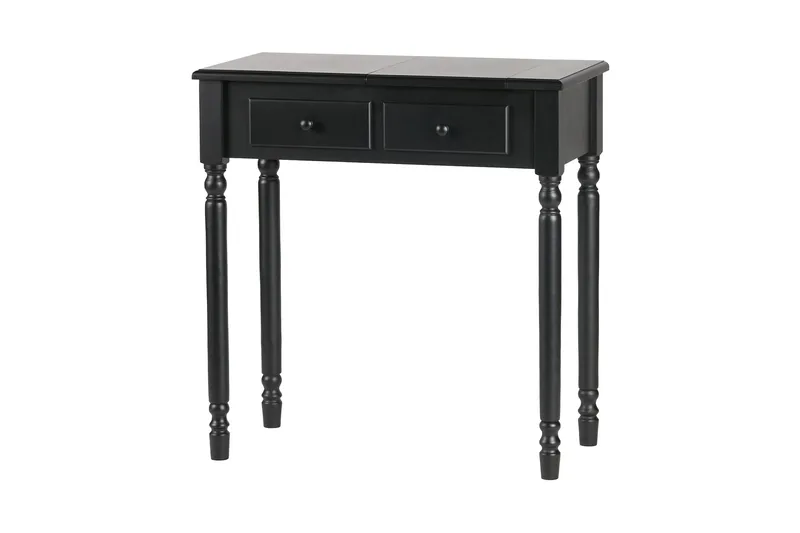 Meikkipöytä Grimsa - Musta - Huonekalut - Pöytä & ruokailuryhmä - Meikki- & kampauspöydät