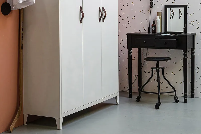 Meikkipöytä Grimsa - Musta - Huonekalut - Pöytä & ruokailuryhmä - Meikki- & kampauspöydät