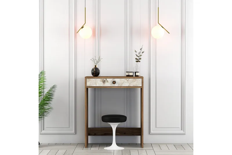 Meikkipöytä Groots 70 cm, Marmori