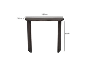 Meikkipöytä Ikigai 100 cm - Antrasiitti - Huonekalut - Pöytä & ruokailuryhmä - Meikki- & kampauspöydät