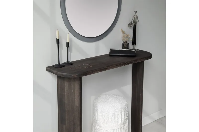 Meikkipöytä Ikigai 100 cm - Antrasiitti - Huonekalut - Pöytä & ruokailuryhmä - Meikki- & kampauspöydät