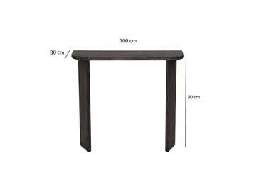 Meikkipöytä Ikigai 100 cm - Antrasiitti - Huonekalut - Pöytä & ruokailuryhmä - Meikki- & kampauspöydät