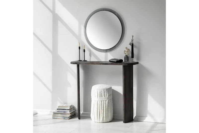 Meikkipöytä Ikigai 100 cm - Antrasiitti - Huonekalut - Pöytä & ruokailuryhmä - Meikki- & kampauspöydät