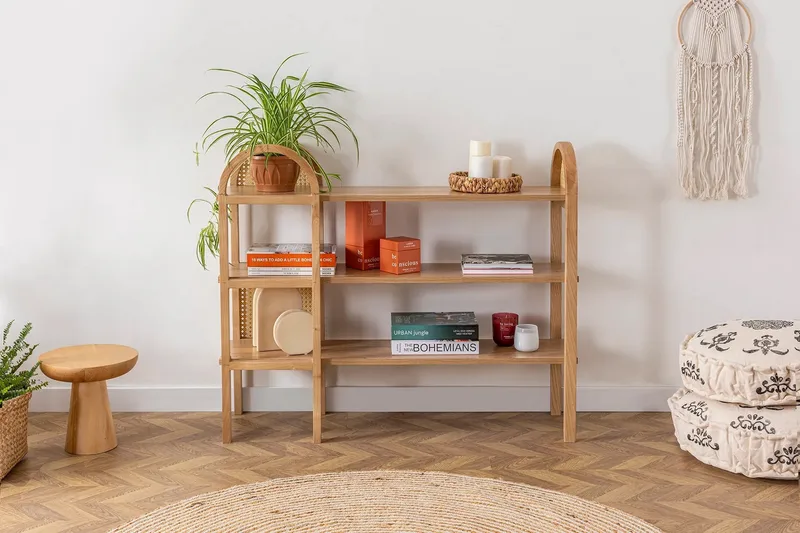 Meikkipöytä Makwana 110 cm - Natural - Huonekalut - Pöytä & ruokailuryhmä - Meikki- & kampauspöydät