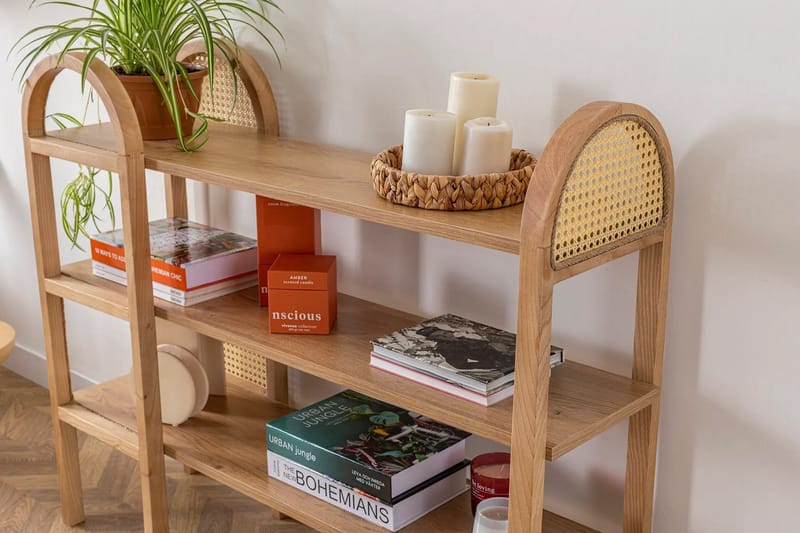 Meikkipöytä Makwana 110 cm - Natural - Huonekalut - Pöytä & ruokailuryhmä - Meikki- & kampauspöydät