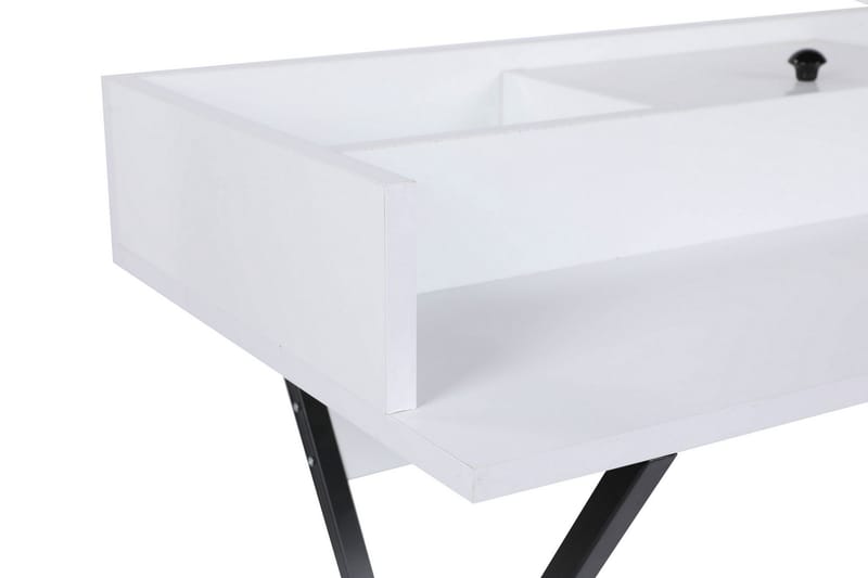 Meikkipöytä Malrik 100 cm - Valkoinen - Huonekalut - Pöytä & ruokailuryhmä - Meikki- & kampauspöydät