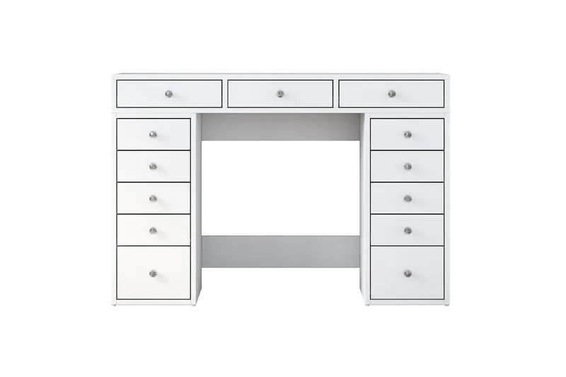 Meikkipöytä Najo 120 cm - Valkoinen - Huonekalut - Pöytä & ruokailuryhmä - Meikki- & kampauspöydät