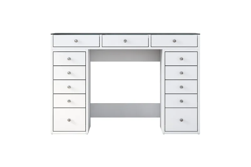 Meikkipöytä Ramender 120 cm - Lasi - Huonekalut - Pöytä & ruokailuryhmä - Meikki- & kampauspöydät