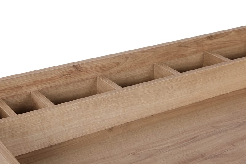 Meikkipöytä Rocke 100 cm - Luonnonväri/Musta - Huonekalut - Pöytä & ruokailuryhmä - Meikki- & kampauspöydät