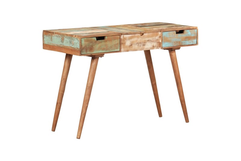 Meikkipöytä peilillä 112x45x76 cm kierrätetty täyspuu - Huonekalut - Pöytä & ruokailuryhmä - Meikki- & kampauspöydät