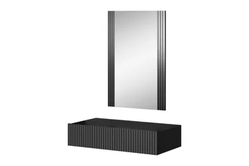 Strontian Sminkbord 80x42 cm Scandinavian Choice Anthracite - Huonekalut - Pöytä & ruokailuryhmä - Meikki- & kampauspöydät - Meikkipöytä peilillä