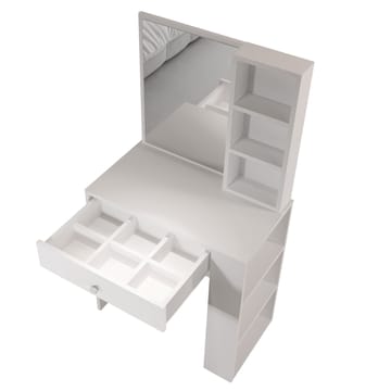 Meikkipöytä Hanah Home Monroeve (69,4 x 135 x 40 cm) Valkoinen - Valkoinen - Huonekalut - Pöytä & ruokailuryhmä - Meikki- & kampauspöydät