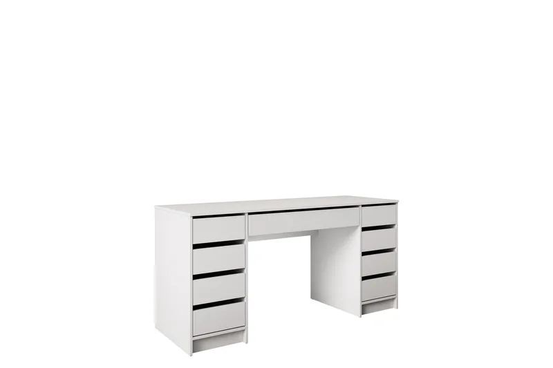 Meikkipöytä Moon 154 cm, Valkoinen