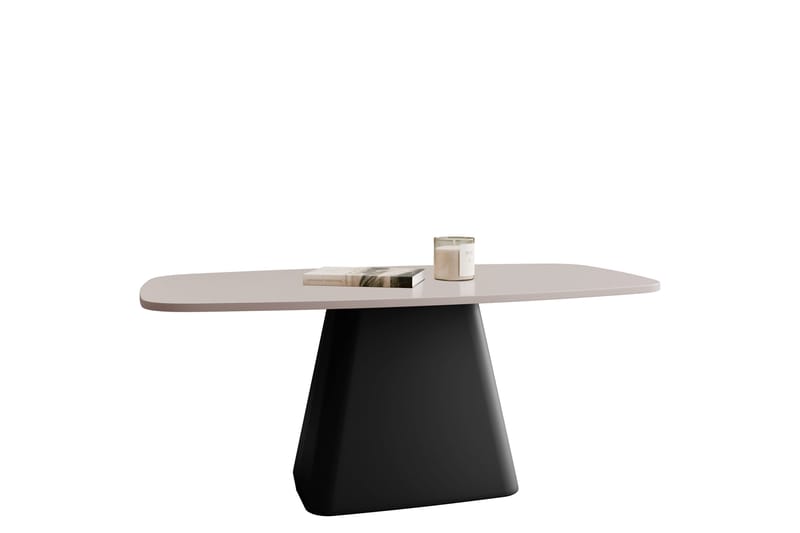 Meylor Sohvapöytä 120 cm, Beige/Musta