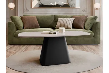 Meylor Sohvapöytä 120 cm - Beige/Musta - Huonekalut - Pöytä & ruokailuryhmä - Sohvapöytä