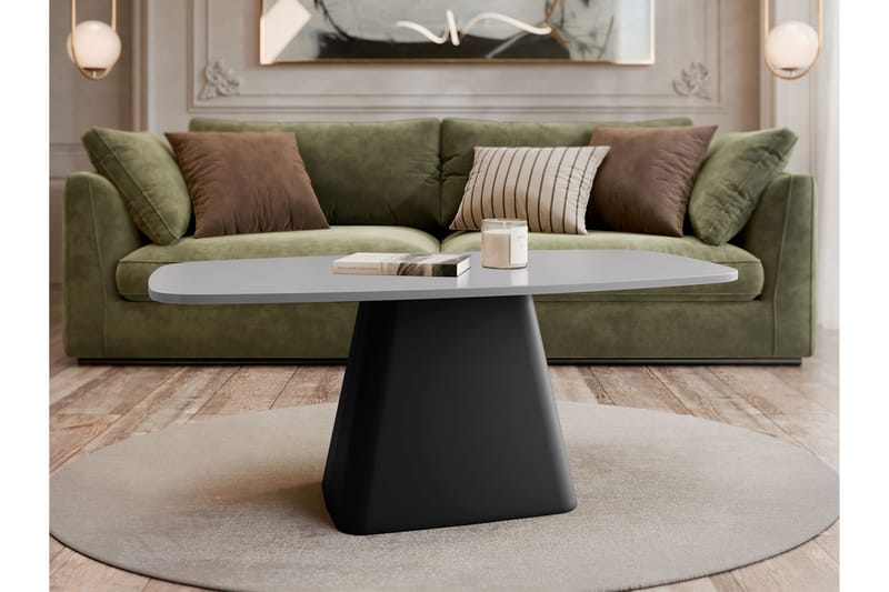 Meylor Sohvapöytä 120 cm - Harmaa/Musta - Huonekalut - Pöytä & ruokailuryhmä - Sohvapöytä