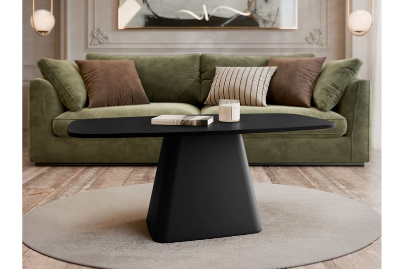 Meylor Sohvapöytä 120 cm - Musta - Huonekalut - Pöytä & ruokailuryhmä - Sohvapöytä